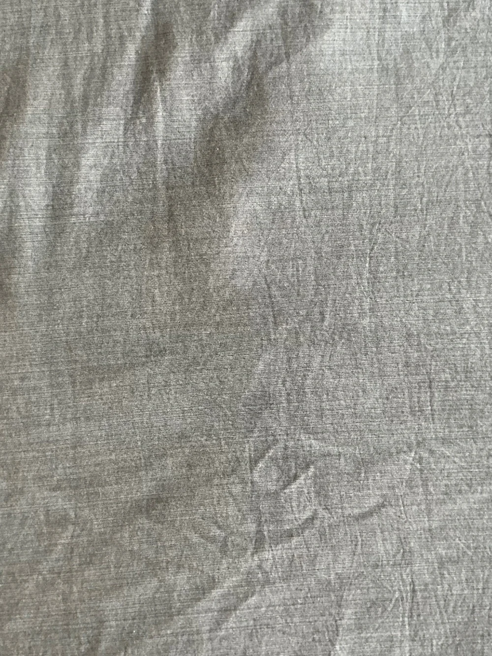 NWOT Hotel Collection gray lightweight cotton KING Duvet cover